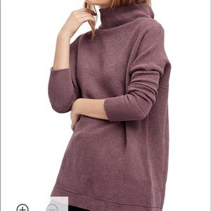 Free people ottoman slouchy tunic sweater